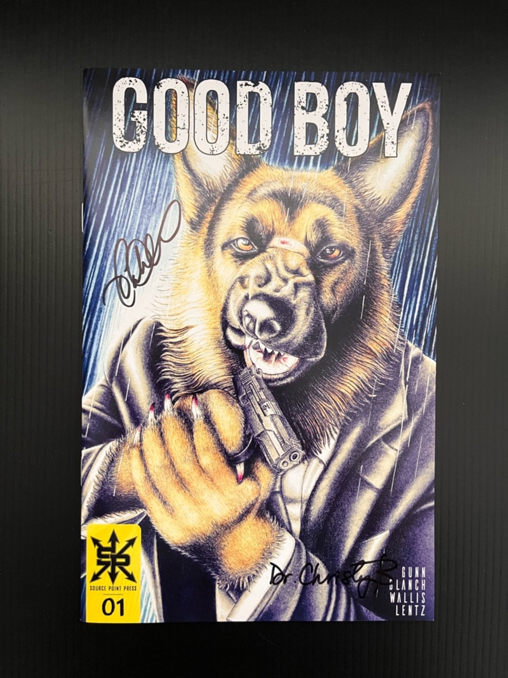 2021 Good Boy #1 - Source Point Press - Frosty Mug Variant SIGNED with COA!